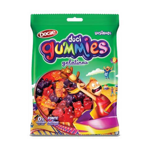 DOCE DOCILE GELATINA URSINHOS 80G