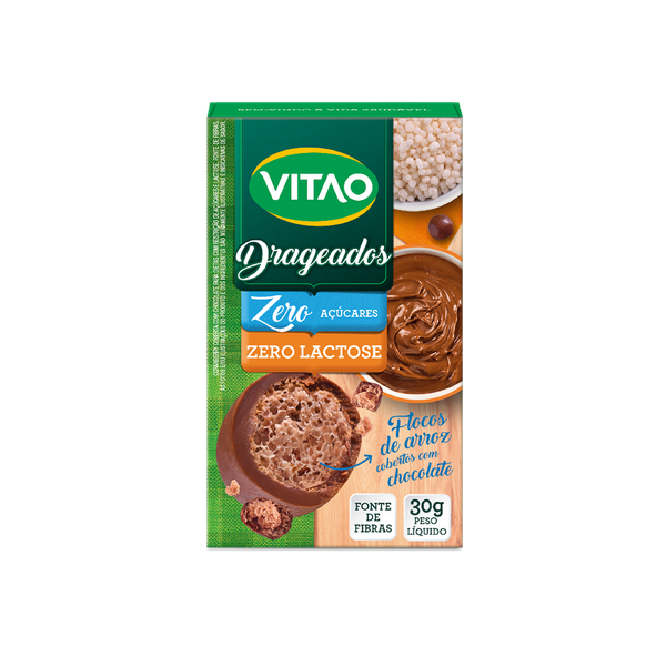 DRAGEADO VITAO FLOC ARROZ C/ COB CHOC 30G