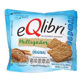 EQUILIBRI PANETINI MULTIGRAOS 45G