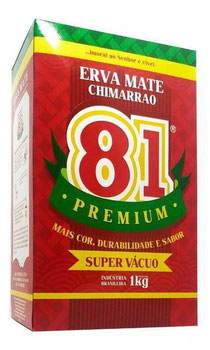ERVA MATE 81 1KG VACUO PREMIUM