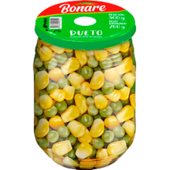 ERVILHA / MILHO DUETO GOIAS VIDRO 200G