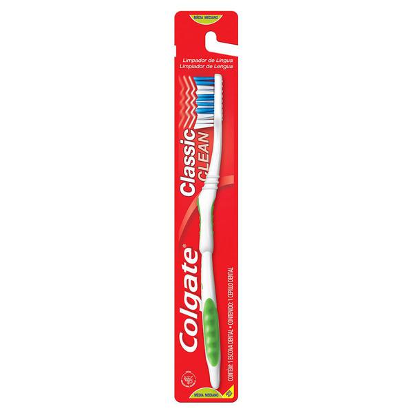 ESCOVA DENT ADULTO COLGATE CLASSIC CLEAN 1UND