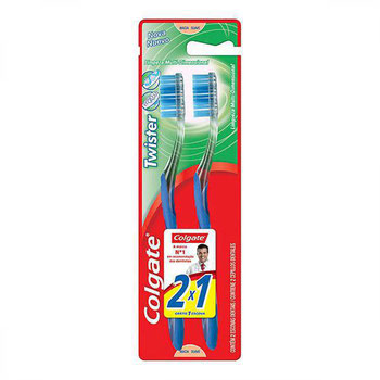 Escova Dental Colgate Twister 2 Unidades