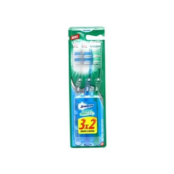 Escova Dental Sorriso Tripla 123 Promo 3 Unidades Leve 3 Pague 2