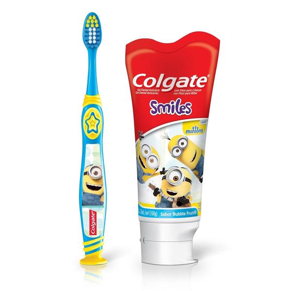 ESCOVA DENT COLGATE MINIONS 6 ANOS UND