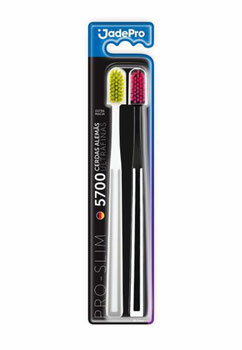 ESCOVA DENTAL JADEFROG 742 PRO SLIM BLACK C/2
