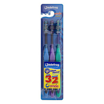 ESCOVA DENTAL JADEFROG ONDA MACIA L3P2