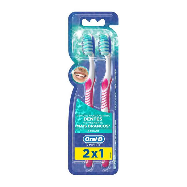 ESCOVA DENTAL ORAL B 3D WIHTE L2 P1