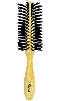 ESCOVA MADEIRA NYLON MEIA LUA