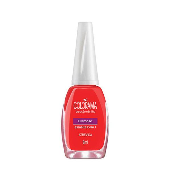 ESMALTE COLORAMA CREMOSO ATREVIDA 8ML