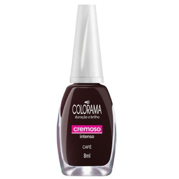 ESMALTE COLORAMA CREMOSO CAFE 8ML