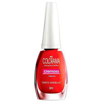 ESMALTE COLORAMA VERNIZ TAPETE VERMELHO 8ML