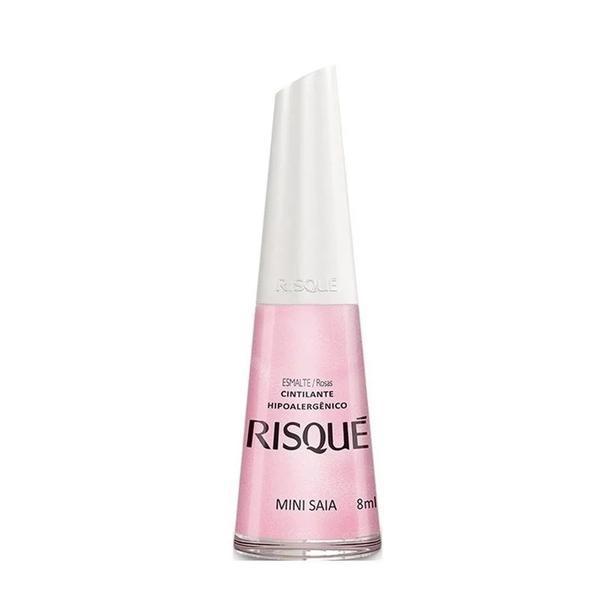 ESMALTE RISQUE CINTILANTE MINI SAIA 8ML