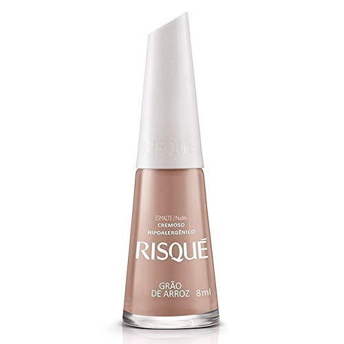 ESMALTE RISQUE CREMOSO GRAO DE ARROZ 8ML