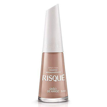 ESMALTE RISQUE CREMOSO GRAO DE ARROZ 8ML