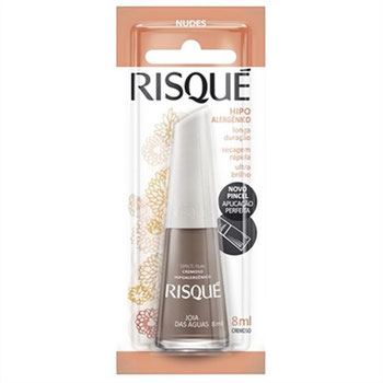 ESMALTE RISQUE CREMOSO JOIA DAS AGUAS 8ML