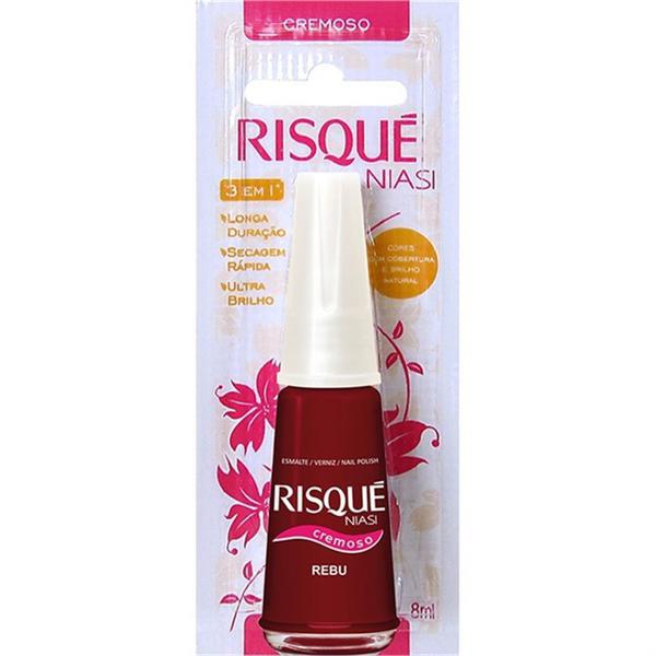ESMALTE RISQUE CREMOSO REBU 8ML