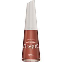 ESMALTE RISQUE CREMOSO TERRA 8ML