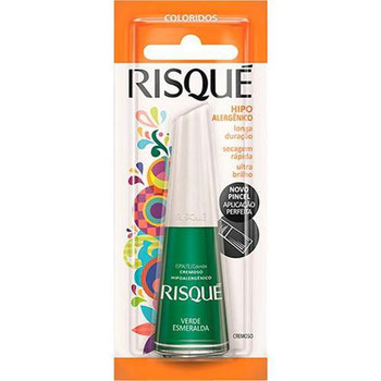 ESMALTE RISQUE VERDE ESMERALDA 8ML