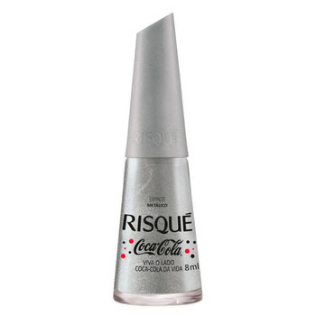 ESMALTE RISQUE VIVA O LADO COCA COLA DA VIDA  8ML
