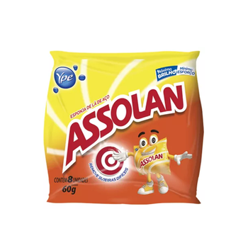 ESPONJA ACO ASSOLAN 60G