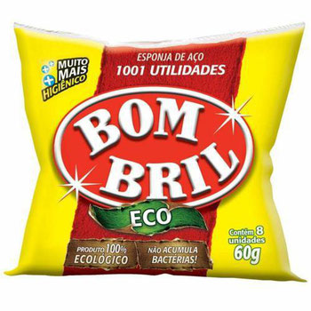 Esponja de Aço Bom Bril Eco 60g