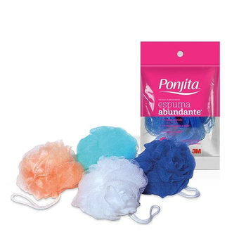 ESPONJA BANHO PONJITA LUXO 1UND