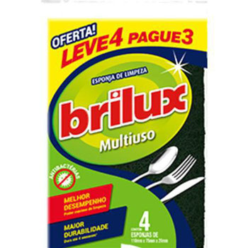 ESPONJA BRILUX MULTIUSO LEVE 4 PG 3