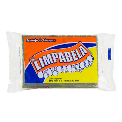 ESPONJA DUPLA FACE LIMPABELA 1UND