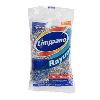 Esponja Para Limpeza Limppano Rayum Multi Uso Unidade