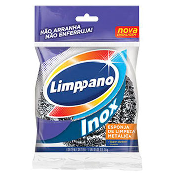 ESPONJA LIMPPANO INOX 16G