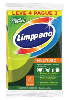 ESPONJA LIMPPANO MULTIUSO L4 P3