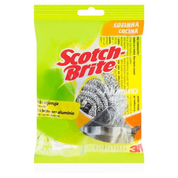 ESPONJA SCOTCH BRITE INOX METALICA 1UND