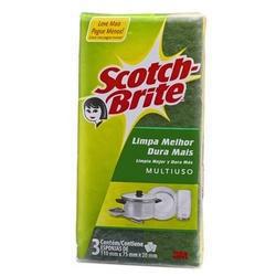 ESPONJA SCOTCH BRITE MULTIUSO DURA MAIS 3UND