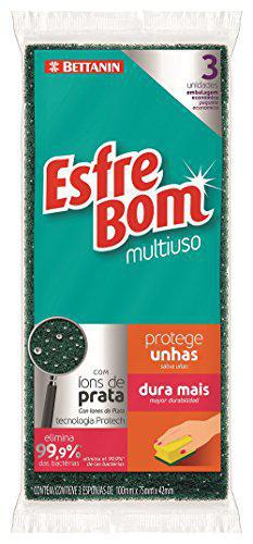ESPONJA SINT ESFREBOM PROTECAO UNHAS 3UND