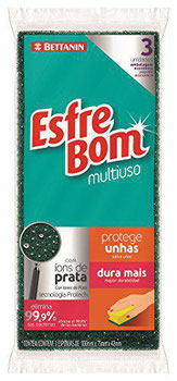 ESPONJA SINT ESFREBOM PROTECAO UNHAS 3UND