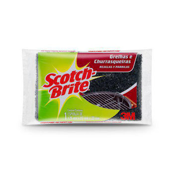 ESPONJA SINT SCOTCH BRITE GRILL / PARRILHA 1UND