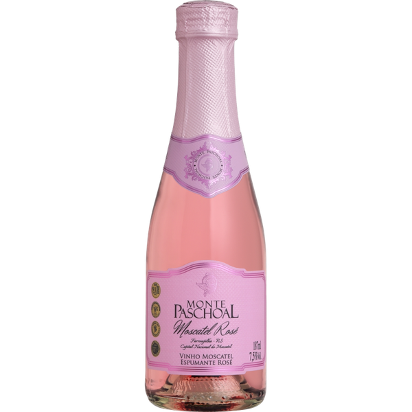 ESPUMANTE MO.PASCHOAL 187ML MOSCATEL ROSE