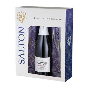 ESPUMANTE SALTON MOSCATEL C/TACAS 750ML