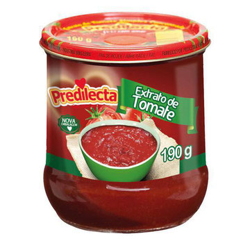 EXTRATO DE TOMATE PREDILECTA 190G