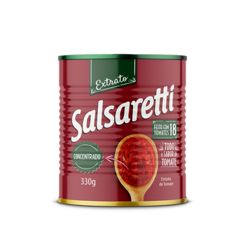 EXTRATO DE TOMATE SALASRETTI LATA 330G