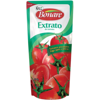 EXTRATO TOMATE BONARE SACHET 340G