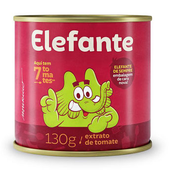 EXTRATO TOMATE ELEFANTE LT 130G