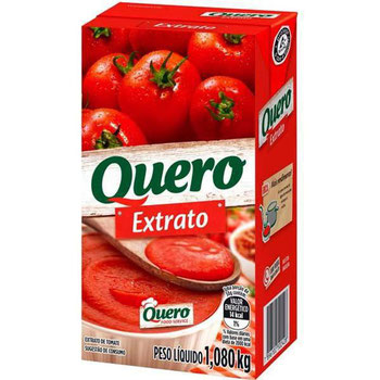 EXTRATO TOMATE QUERO TETRA 1,080KG