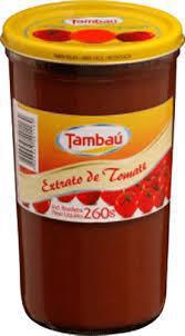 EXTRATO TOMATE TAMBAU VIDRO 260G