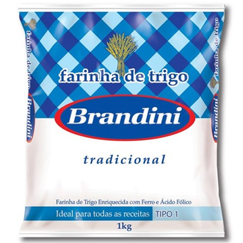 FARINHA DE TRIGO BRANDINI TRAD 1KG
