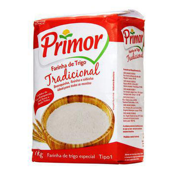 FARINHA DE TRIGO PRIMOR TRADICIONAL 1KG