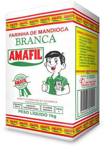FARINHA MANDIOCA AMAFIL 1KG