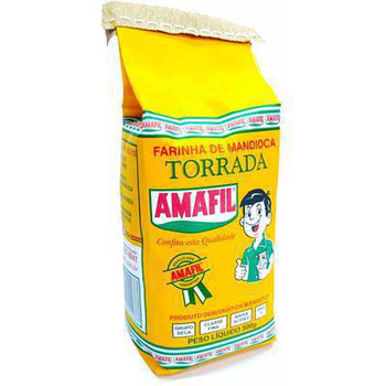 FARINHA MANDIOCA AMAFIL 500G TORRADA