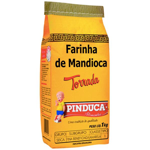 FARINHA MANDIOCA PINDUCA 1KG TORRADA